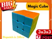 Kid Gift Adult Magic Cube 3x3x3 Super Smooth Fast Speed Puzzle Rubix toy