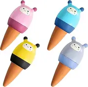 Automatic Plant Watering Tool,Cartoon Decorative Automatic Plant Waterers - Cute Clay Flower Watering Stakes, Safe Auto Irrigation for Balcony, Patio