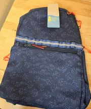 Ecotech 17" Backpack - Blue Cluster NWT Recycling Eco-friendly