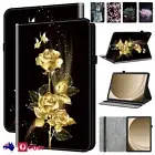 Pattern Leather Case Flip Cover For Samsung Galaxy Tab A7 A8 A9+ S6 Lite Tablet