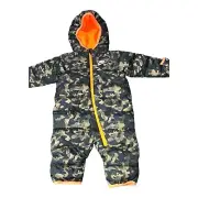 NWT NIKE Cire Insulated Snowsuit Camo Fleece Lined Sz 6M
