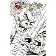 Thundercats #2 Cover ZB Liefeld b&w 1:10 Variant Dynamite Entertainment