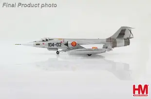 【魔玩達人】1/72 HM HA1067 F-104G Starfighter 西班牙空軍 星式戰鬥機【新品特惠】