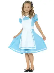 Wonderland Princess Girls Classic Alice Book Week Costume