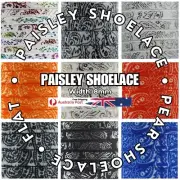 Flat Shoelaces Colourful Casual Shoes Boots Sneakers Custom Laces PAISLEY
