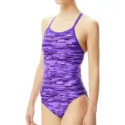 TYR Women's Durafast Lite Hydra Diamondfit One Piece Sizes 32/34 Purple