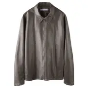 [POST ARCHIVE FACTION] 8.0 Leather Jacket Right