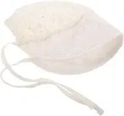 [Healeved] Girl Sun Hat Summer Wide Brim Sun Blocking Beach Hat Lightweight Breathable Fibers from UV Rays for Hot Days White