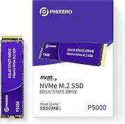 PHIXERO SSD P5000-512GB-PU-BP-US