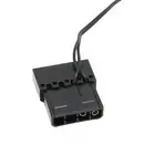 Computer Cooling Fan 120mm Wireless Double RGB Circles Quiet Edition Transpa BUU