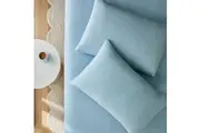 MyHouse Cosy Cuddle Fitted Sheet Set - Blue - Double