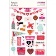 Simple Stories Sticker Book - Heart Eyes, 19419