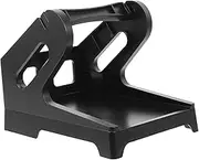 DIYEAH 1Pc Multi Function Label Rack Easy to Assemble Label Paper Holder for Desktop Thermal Printers Organize Roller Fan Fold Labels Compatible with Label Makers