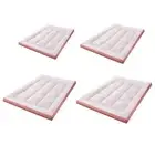 Futon Mattress Soft Thicken Bed Cushion with 4 Corner Straps Tatami Mat