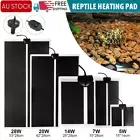 Pet Electric Adjustable Heat Reptile Lizard Heating Pad Bed Mat Warmer Heater AU