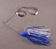Bass Fishing Lure DR Custom Spinnerbait 3/8 oz, 2 Colorado Blades KY Special