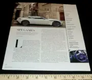 ASTON MARTIN V8 DB11 COUPE' ARTICLE 2017- SPY GAMES