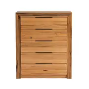 Arbor 5 Drawer Tallboy - Marri/Natural