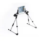Tablet Stand, Adjustable Portable Foldable Phone Holder for Floor Desk Sofa B...