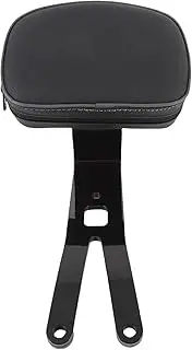Rider Back Rest Pad Stylish Black Motorcycle Backrest with Metal Frame, Foam Padding, User Friendly Mounting Hardware, for Indian Super 2025