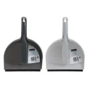 6 x Plastic Deluxe Dustpan n Brush Broom Sets Sweeper Home Office Cleaner Clean