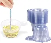 TCOTBE 150 Pack 40ml Urine Cups Plastic Disposable Easy to Collect Urine Specimen Cups for Pregnancy Test/Ovulation Test/pH Test