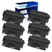 6PK CE505X Toner Cartridge Fit for HP LaserJet Pro 400 M401a M401d M401dn M401dw