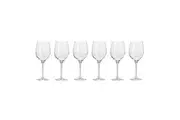 6pc Krosno Harmony Collection 370ml White Wine Glass Barware Drinking Glasses