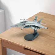 1/100 Scale F/A-18 Plane Realistic Airplane Display Stand Alloy Fighter for
