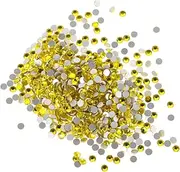 Elegant Nail Art Rhinestones 2880pcs Glass Flat Back Gems Diamond Look Nail Gems for DIY for Nails
