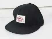 Yes.Walsh Hat Black Flat Brim Baseball Cap One Size Black New