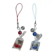 Fish Shape Camera Charm Handmade Accessory Suitable for Backpacks Phone and Key