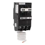 BRN250GF 50 Amp Double Pole Circuit Breaker - GFCI Protection, 120/240V, Eaton