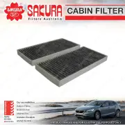 Sakura Cabin Filter for Kia Cerato TD Sorento BL Sportage KM Includes 2 Filters