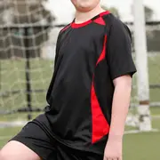 STRIKER - Kids Plain Contrast CoolDry Soccer Jersey