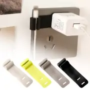Portable Charger Socket Organizer Data Wall Socket Holder Travel Charger Fixer