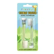 Jack N' Jill Tickle Tooth Sonic Toothbrush Replacement Heads 2 Pack