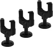 3Pcs Guitar Wall Hooks,Ukulele Bass Universal Mounting Brackets Stands for Display