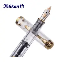 在飛比找momo購物網優惠-【Pelikan】百利金 M800 鋼筆 透明示範筆(F)