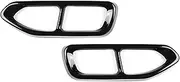 End Pipes Car Tail Muffler Exhaust Pipe Output Cover Trim Decoration, For B&MW 7 Series G11 G12 2016-2018 Car Exhaust Tip Pipe