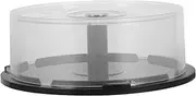 Large Capacity CD Dvd Storage Bucket Clear Plastic Disc Organizer for Home Office Dorm Pub Holds Up to Discs Scratch Resistant Versatile Storage