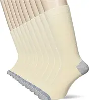 co-cos nobuoka(コーコス信岡) Cocos Nobuoka Stretchy Socks, 10 Pieces, Kinari, One Size, Quinari