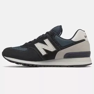 New Balance 574 D 男鞋 休閒 經典 緩震 麂皮 藍 白【運動世界】ML574BD2