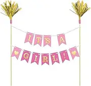Amscan It's a Girl Cake Pick Cake Topper