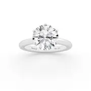 Meera 4.00ct Solitaire Laboratory Grown Diamond Ring in 18kt White Gold