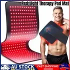 LED Infrared Red-Light Therapy Pad Mat Device, Body Back Muscle Pain Relief A+