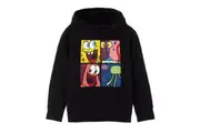 SpongeBob SquarePants Childrens/Kids Pop Art Hoodie (Black) - UTNS7646