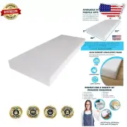 Durable 2" High Density Foam Cushion Seat Replacement – Compact & Long-Lasting