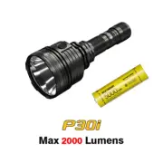 NiteCore P30i 2000 Lumens LED USB Rechargeable Flashlight Torch