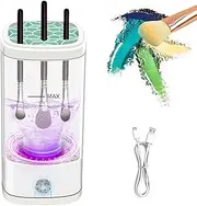 Electric Makeup Brush Cleaner, Automatic make-up brush cleaner for make-up sponges and brushes, One-Click Operation, Fast & Efficient Cleaning